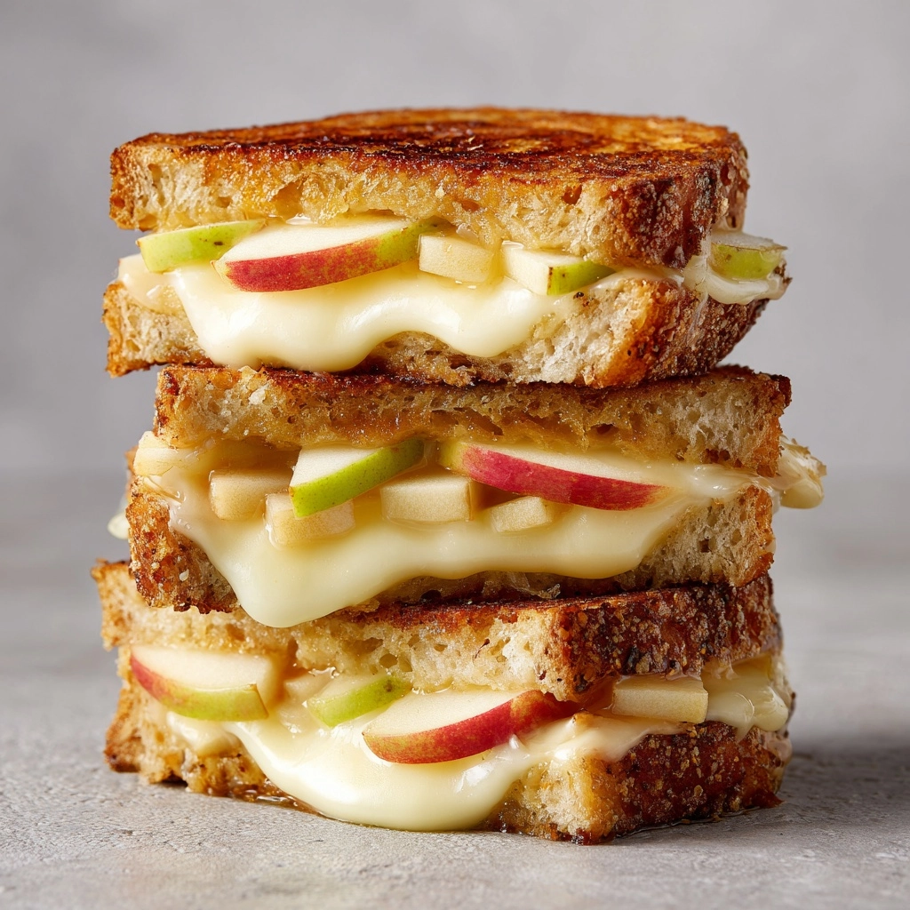 Brie and Apple Grilled Cheese — Marley's Menu