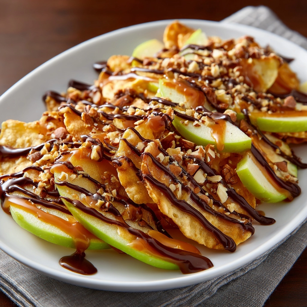 Caramel Apple Nachos