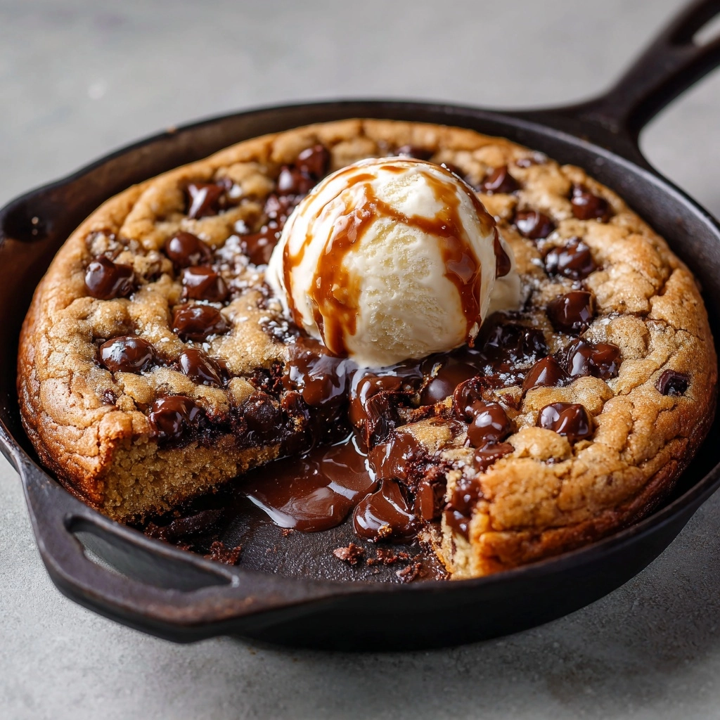 Cast Iron Skillet Cookie (Ooey-Gooey Shareable Dessert)