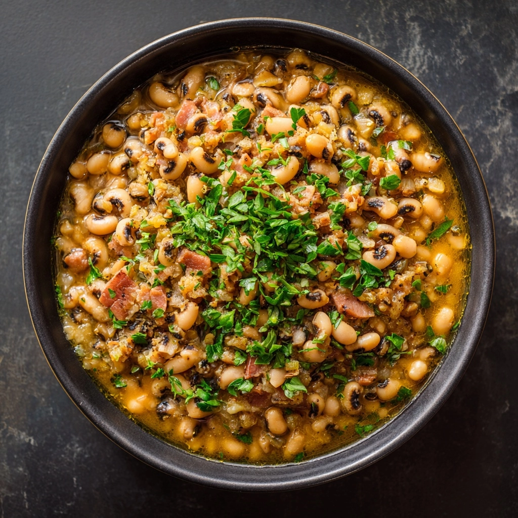Celebrate New Year's with Southern Style Black-Eyed Peas for Good Luck!