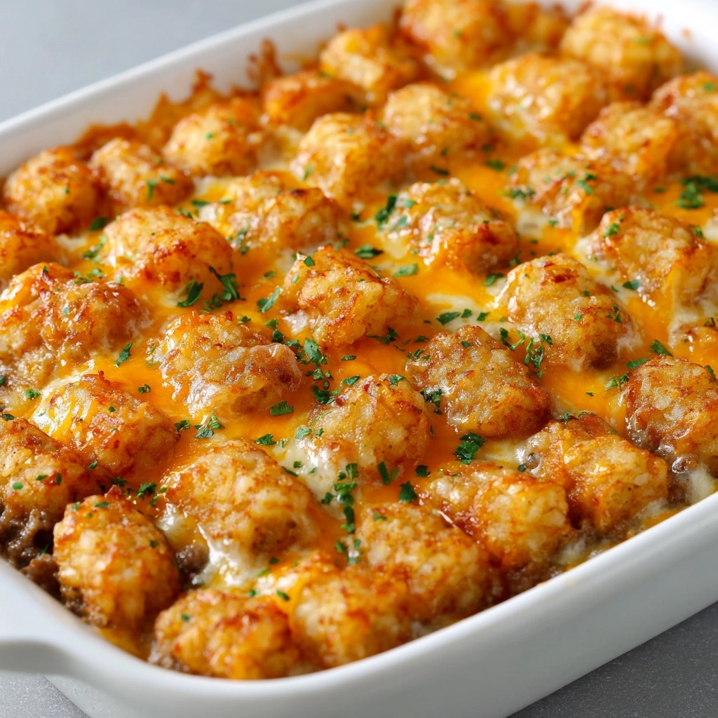 Cheesy Tater Tot Casserole (Family Favorite Comfort Food)