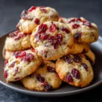 Christmas Cranberry Orange Cookies for Your Holiday Cookie Box