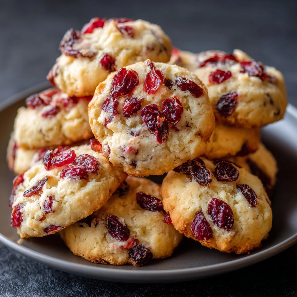 Christmas Cranberry Orange Cookies for Your Holiday Cookie Box