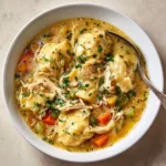 Classic Chicken and Dumplings (Grandma’s Secret Recipe)