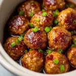 Crockpot Honey Garlic Meatballs (Set-It & Forget-It Delicious)