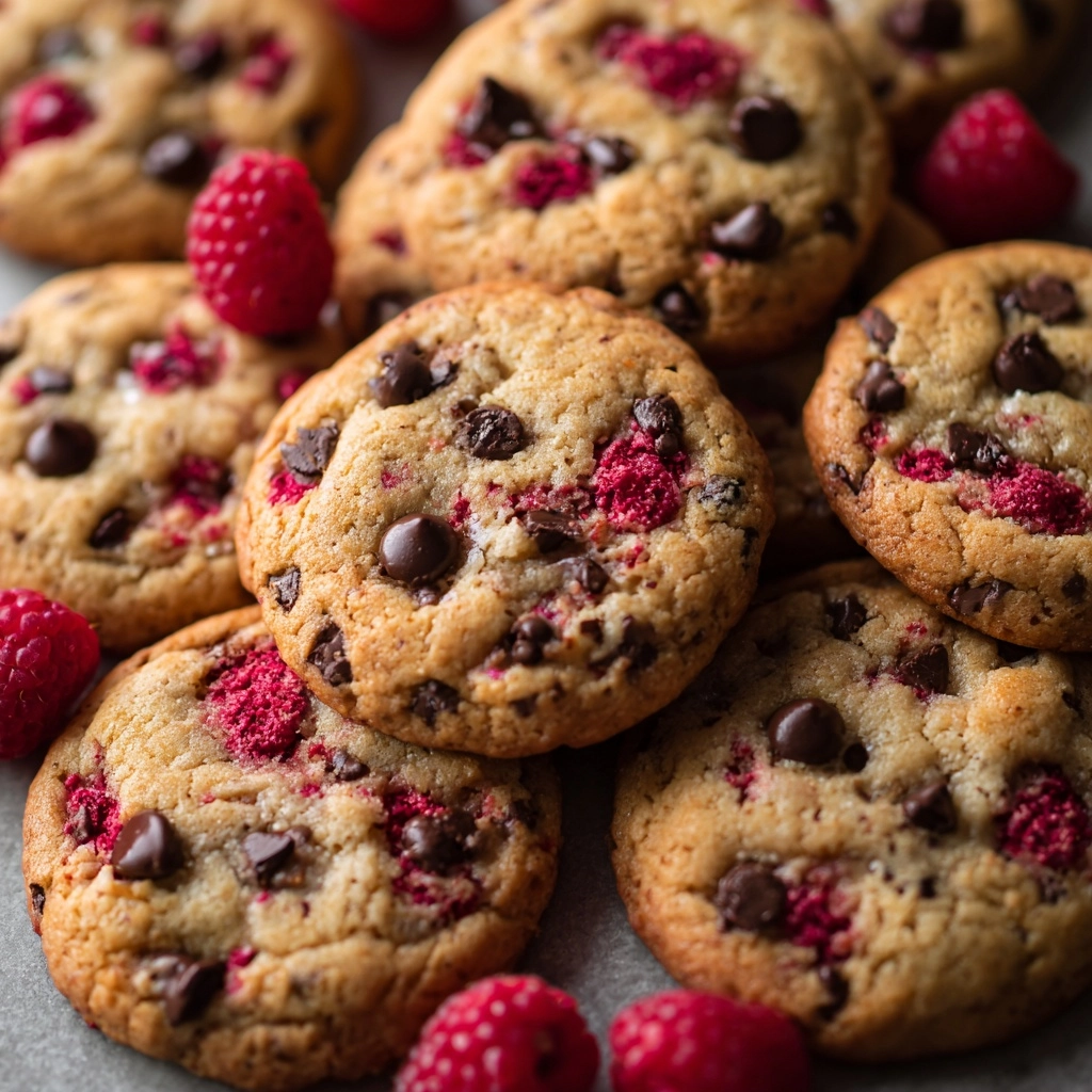 Delicious Raspberry Chocolate Chip Cookies Ready in Just 27 Minutes!