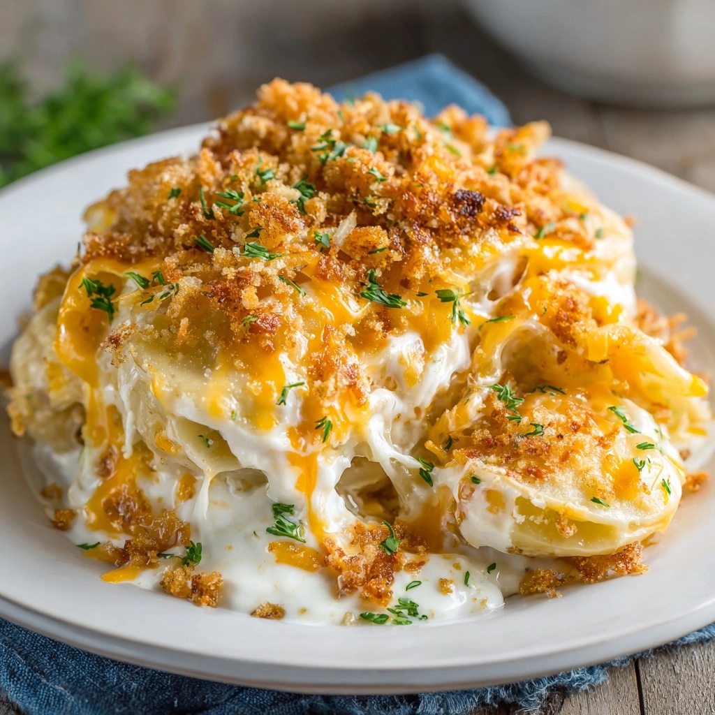 Deliciously Easy Crock Pot Pierogi Casserole You’ll Love!