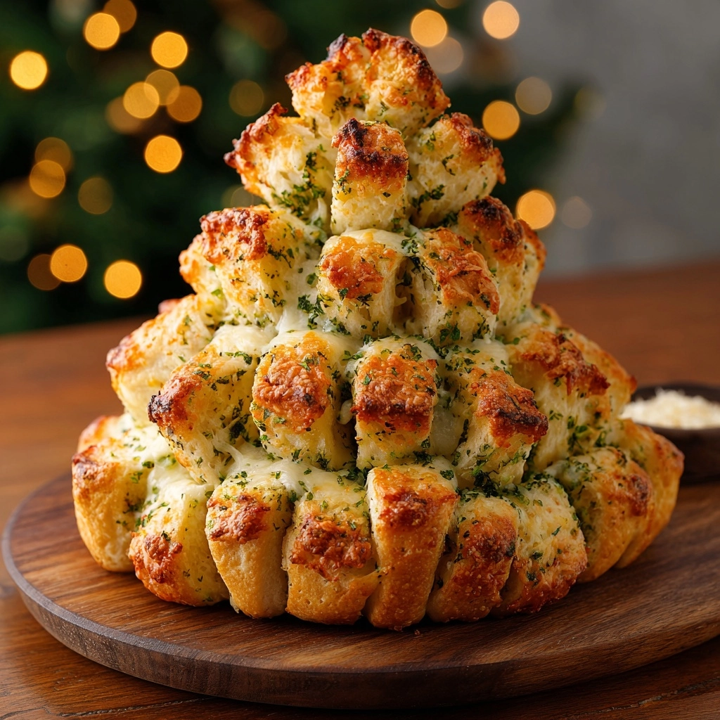 Festive Christmas Tree Pull Apart Bread Recipe You’ll Love!