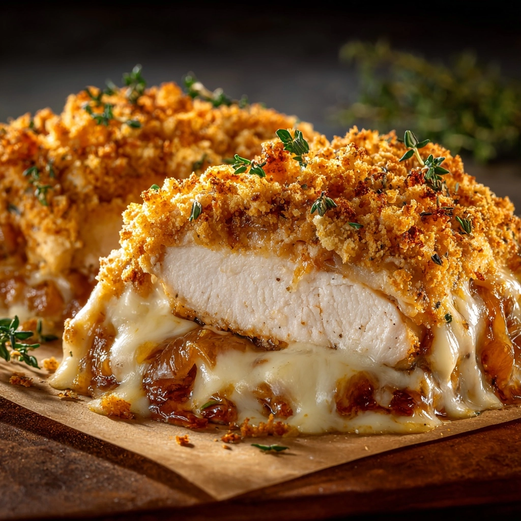 French Onion Chicken Bake (Two Classics, One Cozy Dish)