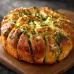 Garlic Herb Cheese Bread That Pulls Apart in Seconds