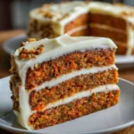 Grandma’s Carrot Cake with Dreamy Cream Cheese Frosting
