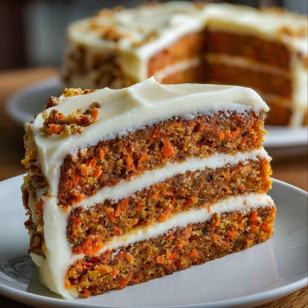 Grandma’s Carrot Cake with Dreamy Cream Cheese Frosting