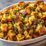 Grandma's Famous Sausage Stuffing That Steals the Show