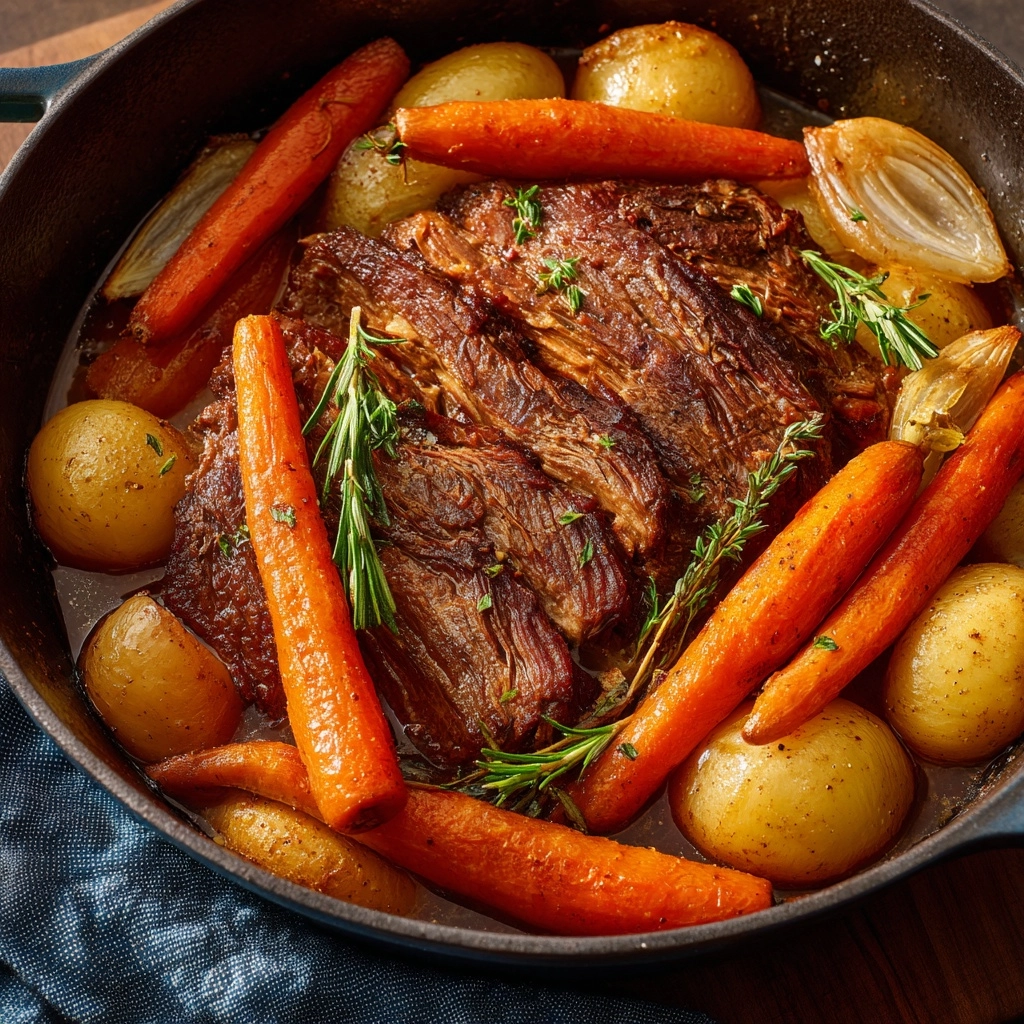 Grandma's Old-Fashioned Pot Roast (Sundays Never Tasted So Good)