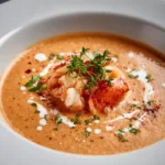 Indulge in Creamy Langostino Lobster Bisque Bliss!