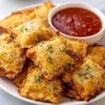 Irresistibly Crunchy Toasted Ravioli Recipe from Chef Savvy!