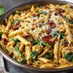 One-Pot Creamy Tuscan Pasta (TikTok-Famous Recipe)