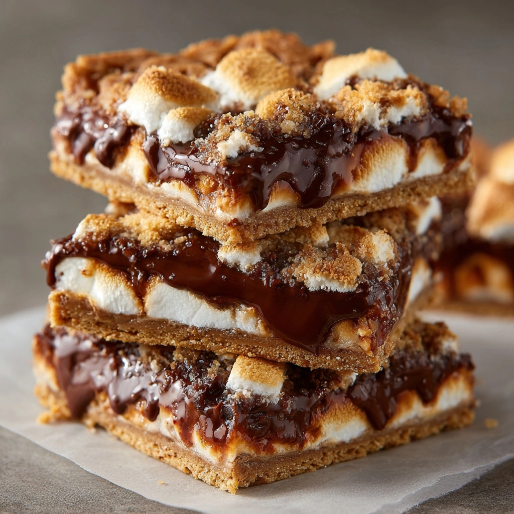 Ooey-Gooey S'mores Bars (Indoor Campfire Treat)