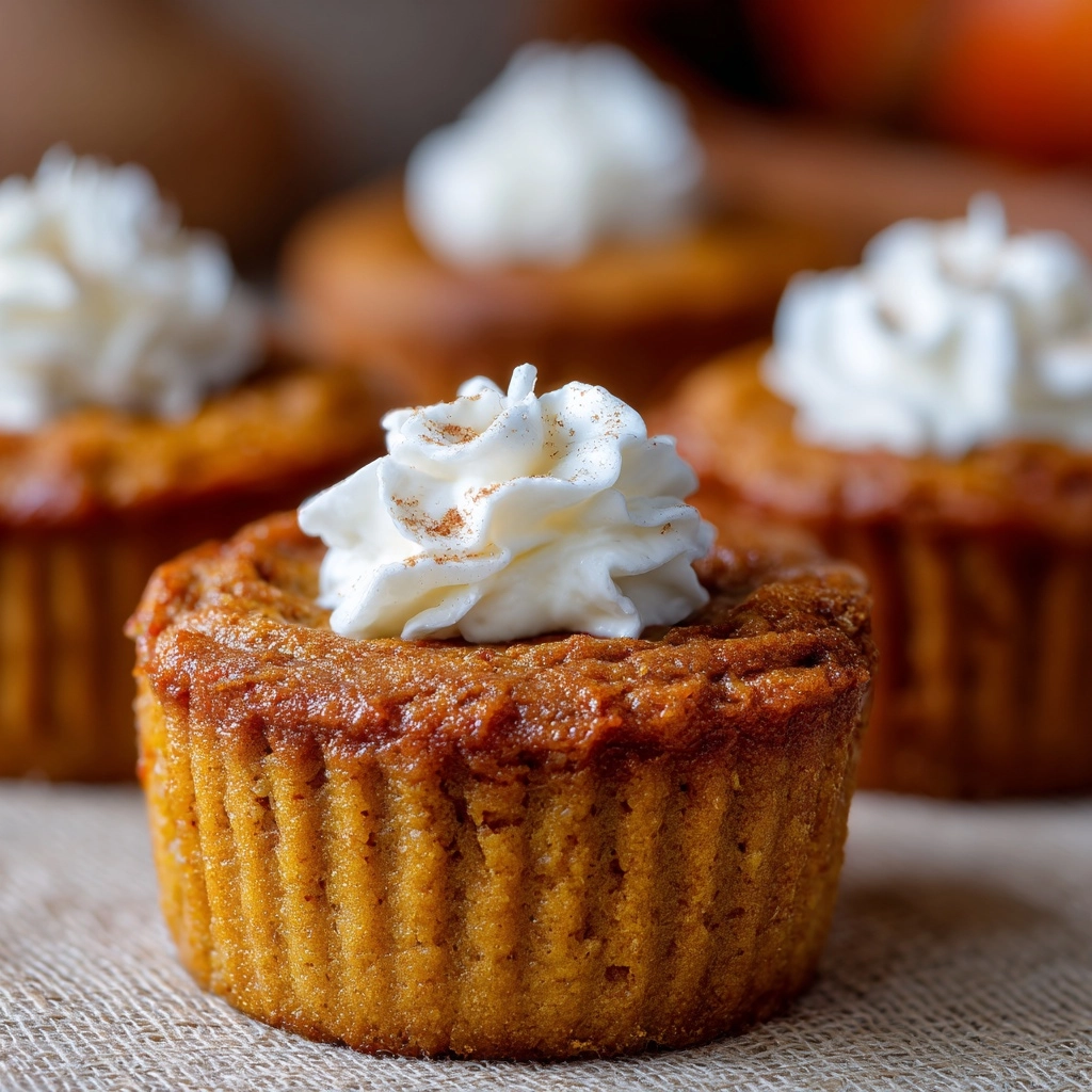Pumpkin Pie Cupcakes (No Crust, All the Flavor)