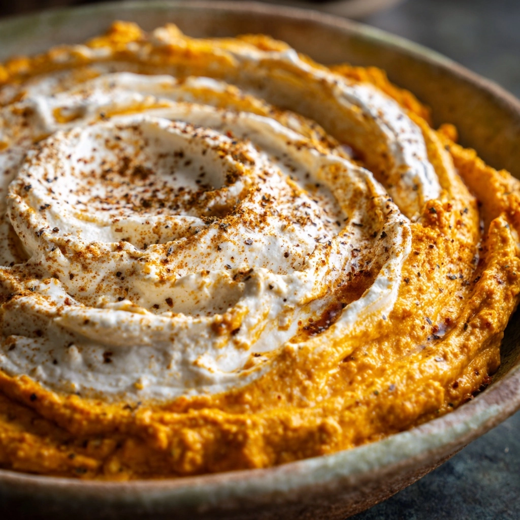 Pumpkin Whipped Feta Dip | Walder Wellness, RD