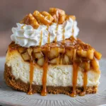 Salted Caramel Apple Pie Cheesecake for Epic Fall Cravings