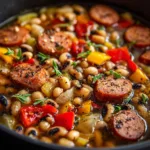 Savor the Flavor: Hearty Smoked Sausage and Black-Eyed Peas Recipe!