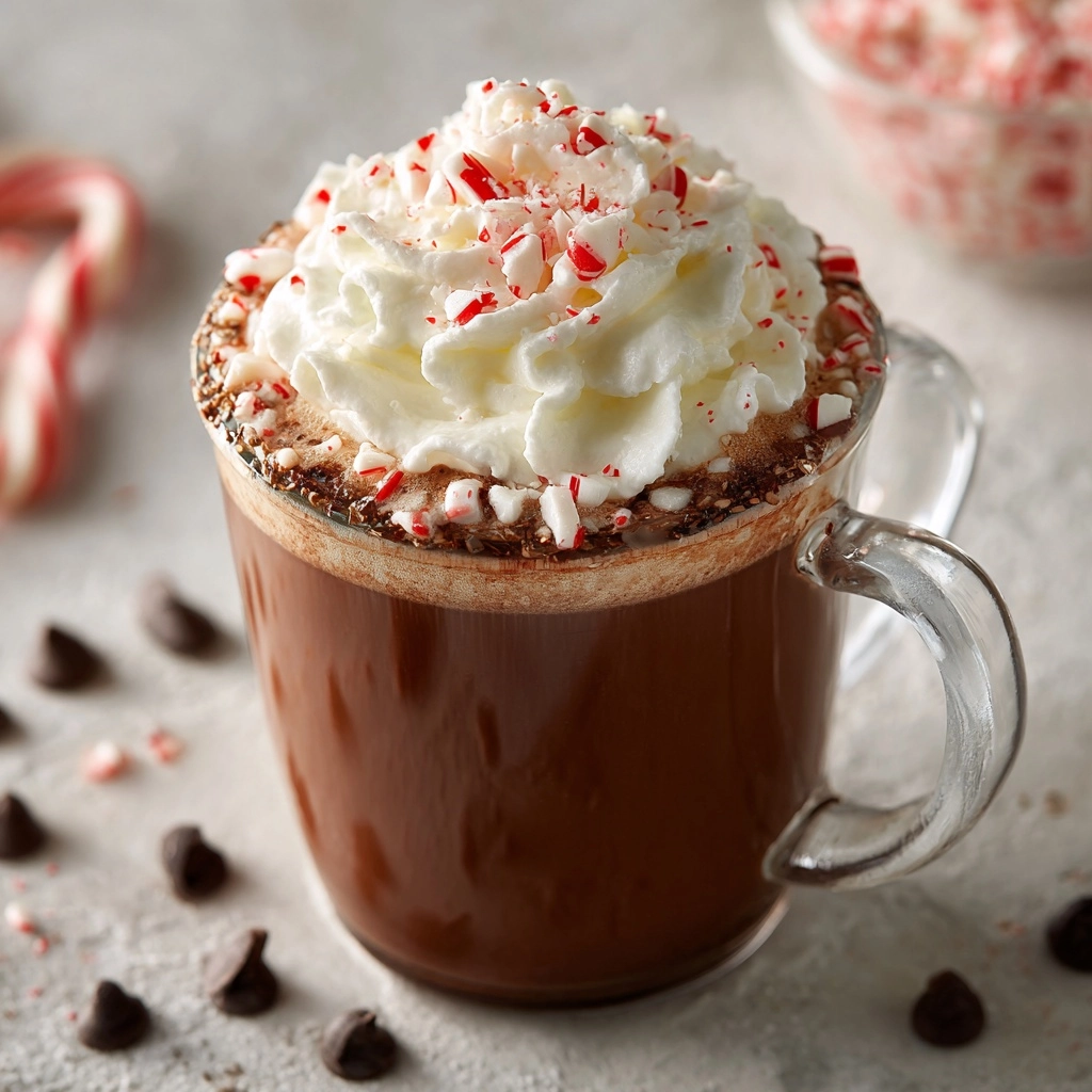Slow Cooker Peppermint Hot Chocolate (Party-Ready & No Fuss)