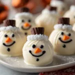 Snowman Oreo Truffles (Almost Too Cute to Eat)