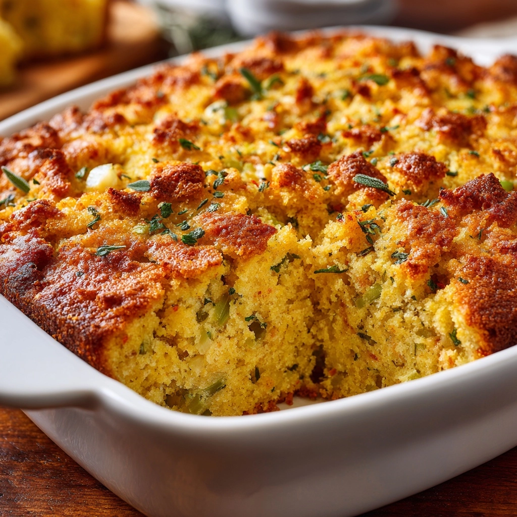 Southern Cornbread Dressing Recipe