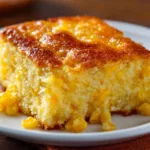 Sweet Creamed Corn Casserole (with Jiffy Mix) from The Food Charlatan