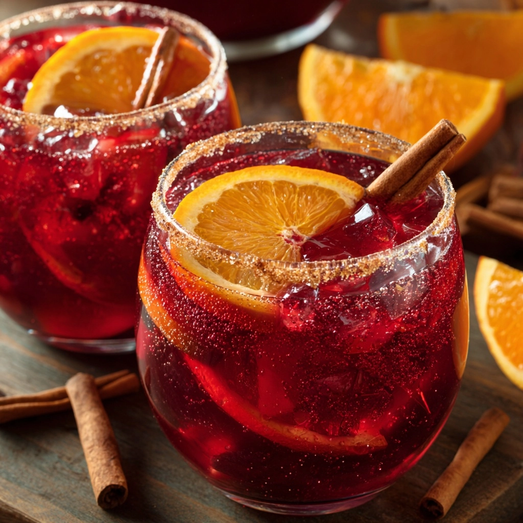 Thanksgiving Punch | Holiday Cocktail or Mocktail