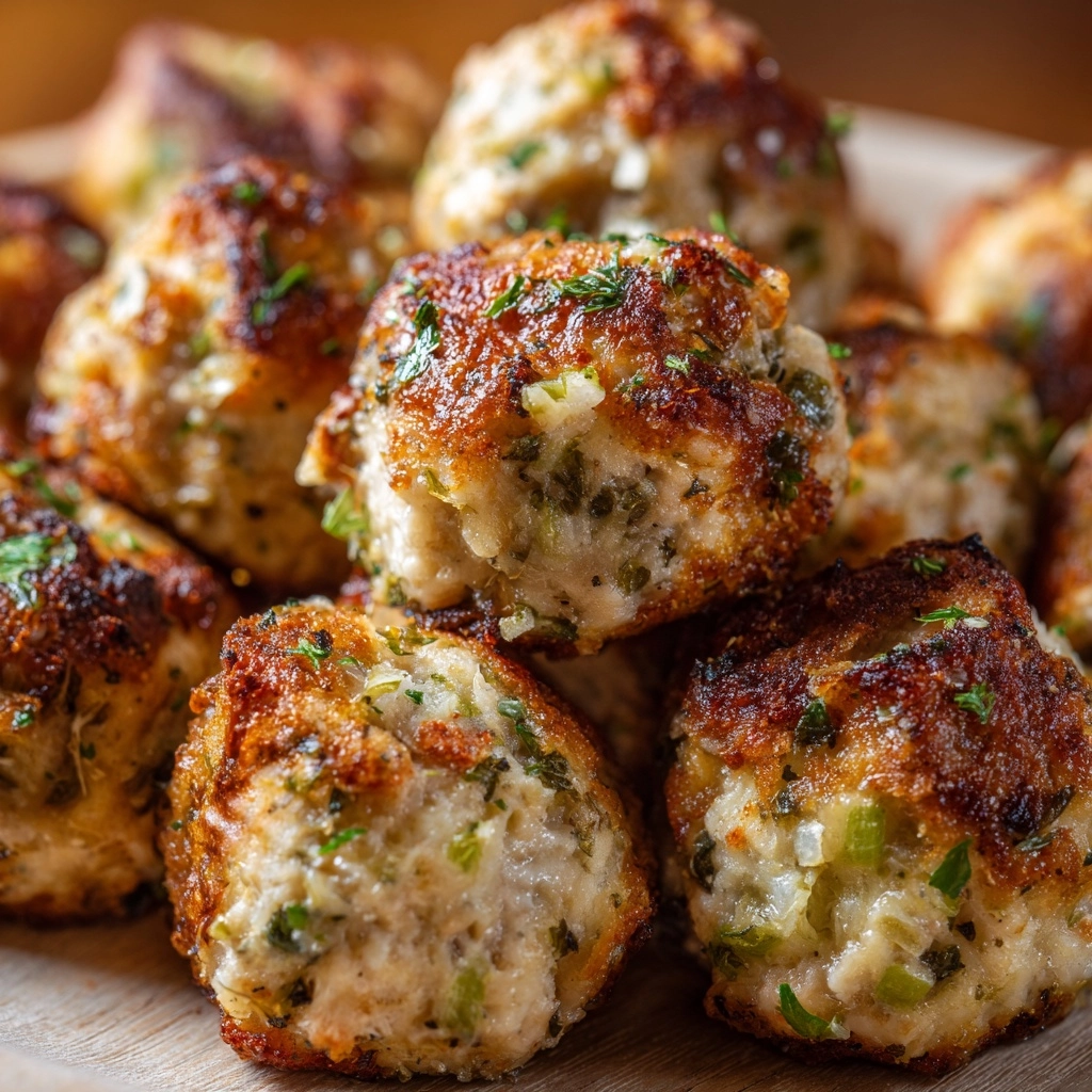 Turkey Stuffing Balls That Taste Like Thanksgiving in Every Bite