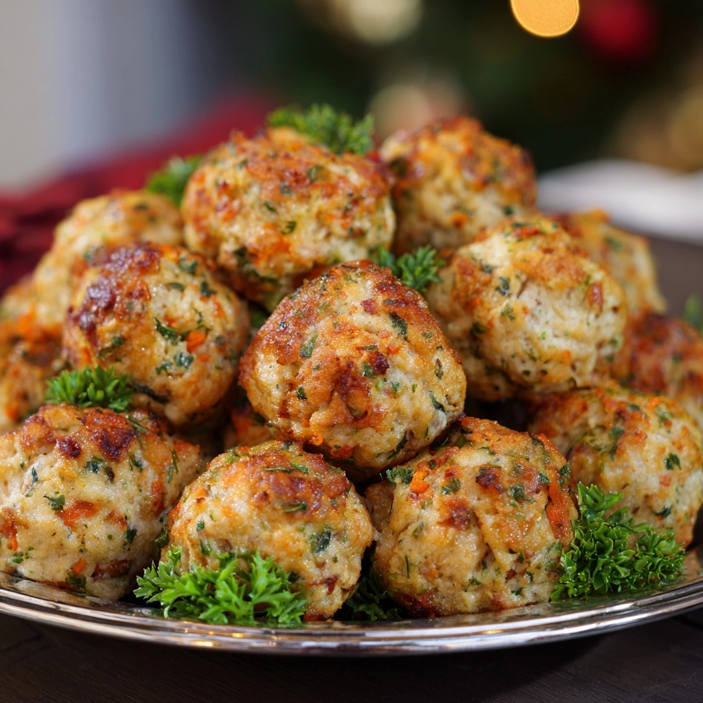 Turkey stuffing Balls