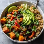 Vibrant Sweet Potato and Black Bean Quinoa Bowls for a Healthy Meal!