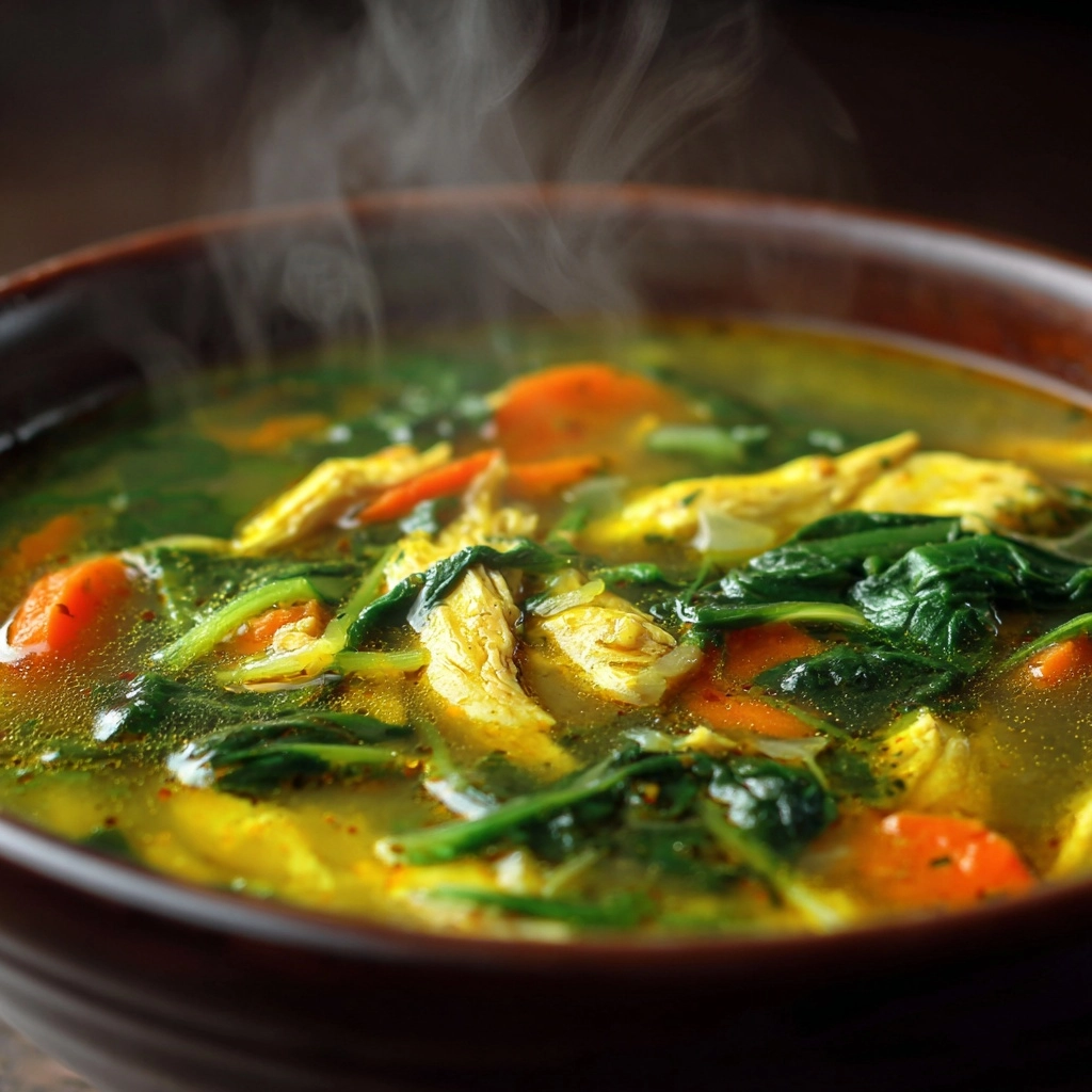 Anti Inflammatory Turmeric Chicken Soup