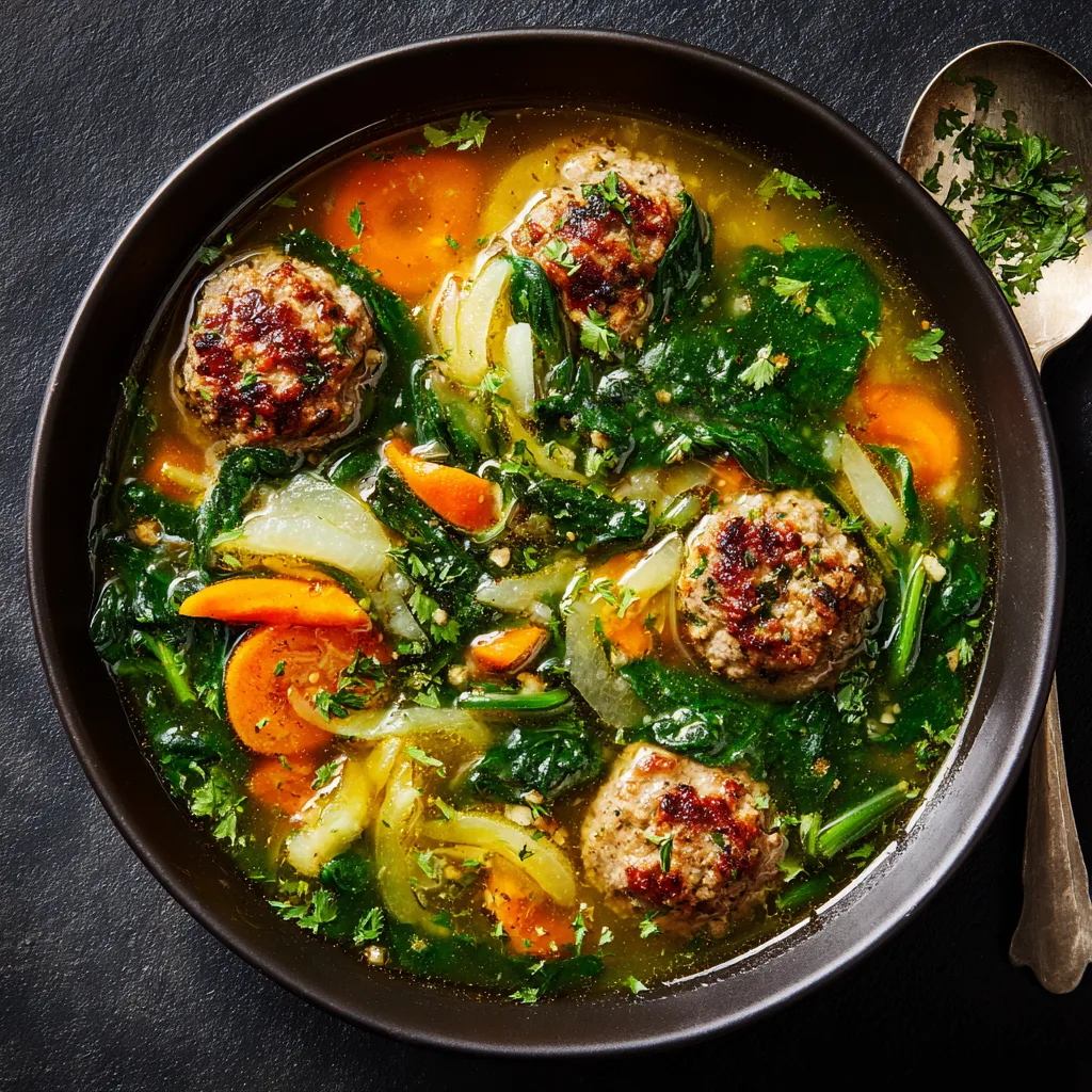 BEST EVER Italian Wedding Soup