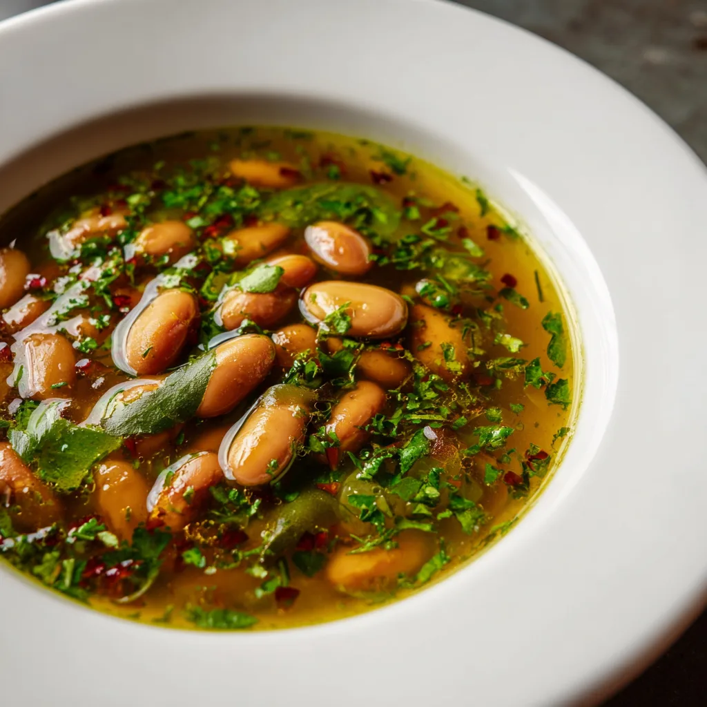 Bean Soup (El Bulli, world-famous restaurant)