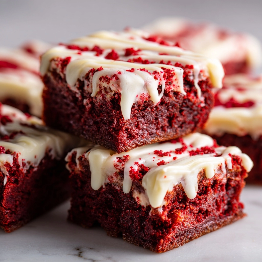 Best Homemade Red Velvet Brownies