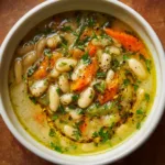 Best Tuscan White Bean Soup - Eat With Clarity