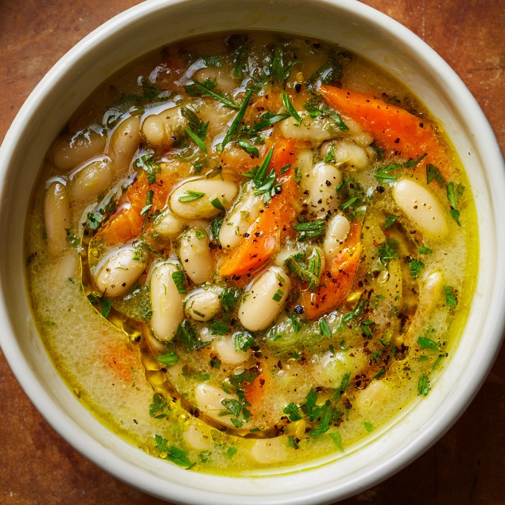Best Tuscan White Bean Soup - Eat With Clarity
