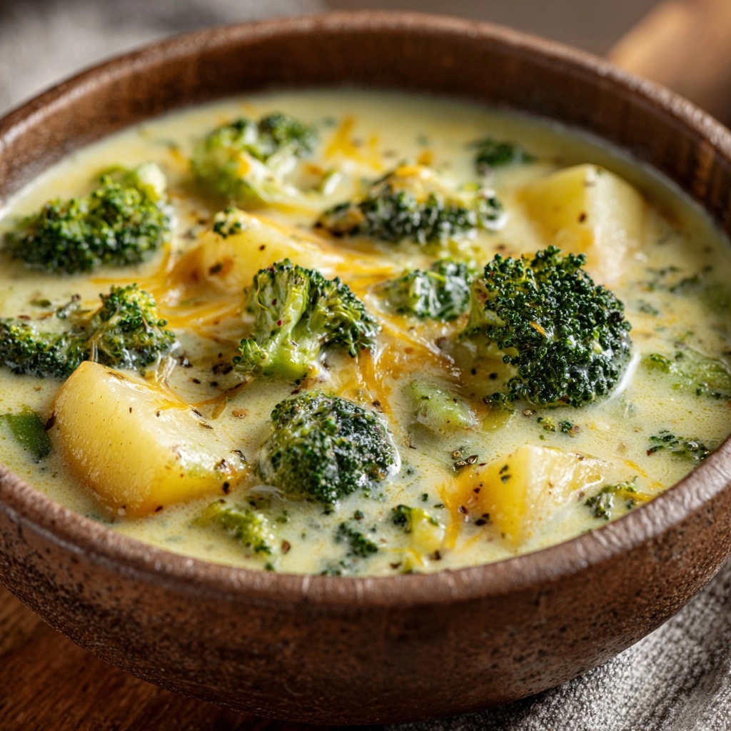 Broccoli Potato Cheese Soup