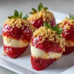 Cheesecake Deviled Strawberries