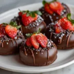 Chocolate Covered Strawberry Cookies Perfect For Your Sweetheart