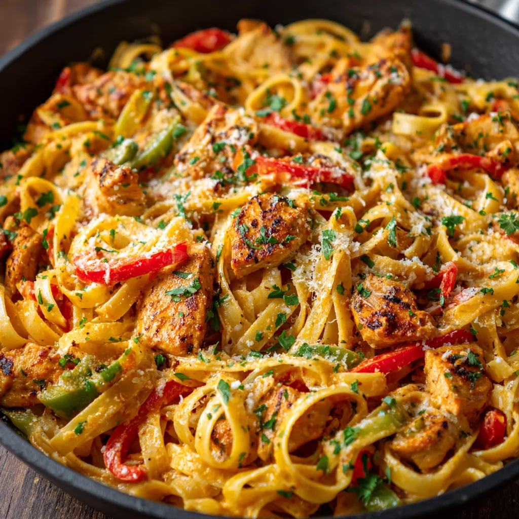 Creamy Cajun Chicken Pasta