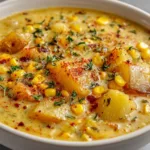 Creamy Corn Chowder Recipe.
