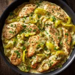 Creamy Pepperoncini Chicken Skillet