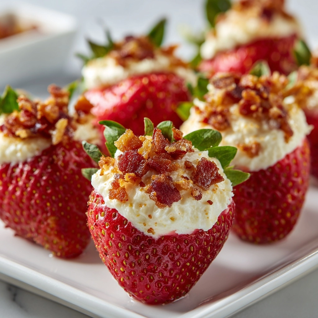 Deviled Strawberries (The BEST Party Food For A Crowd!)