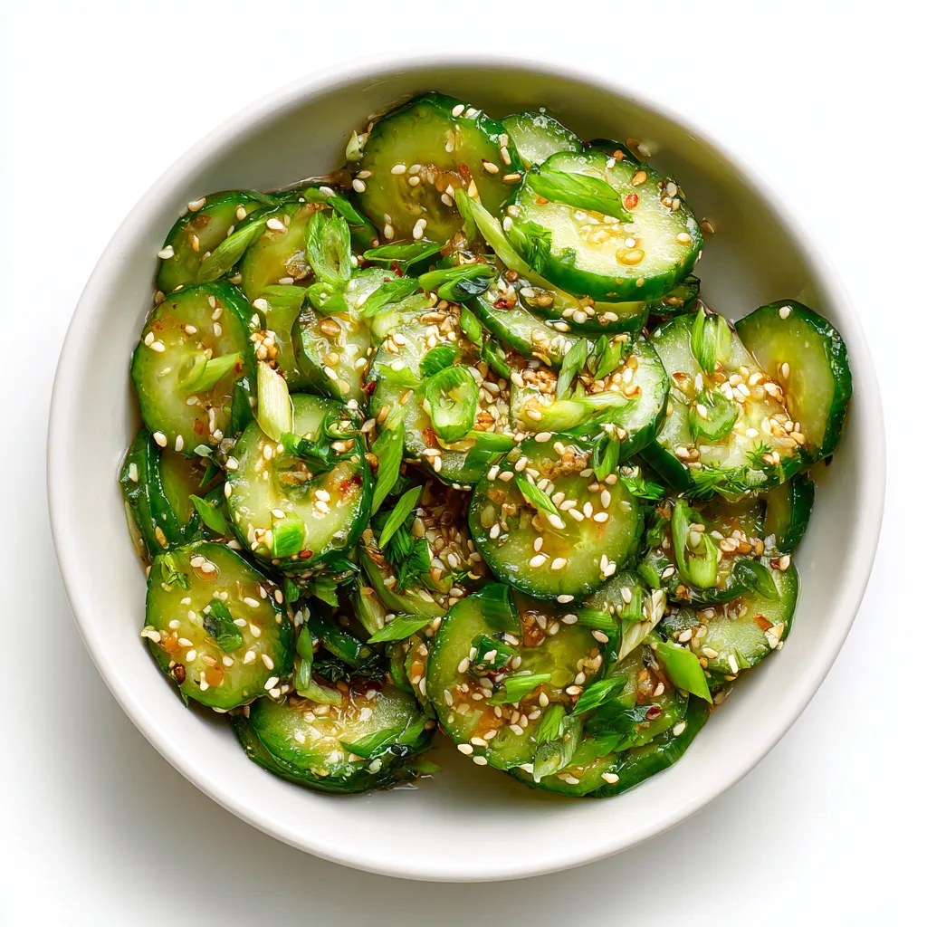 Easy Asian Cucumber Salad