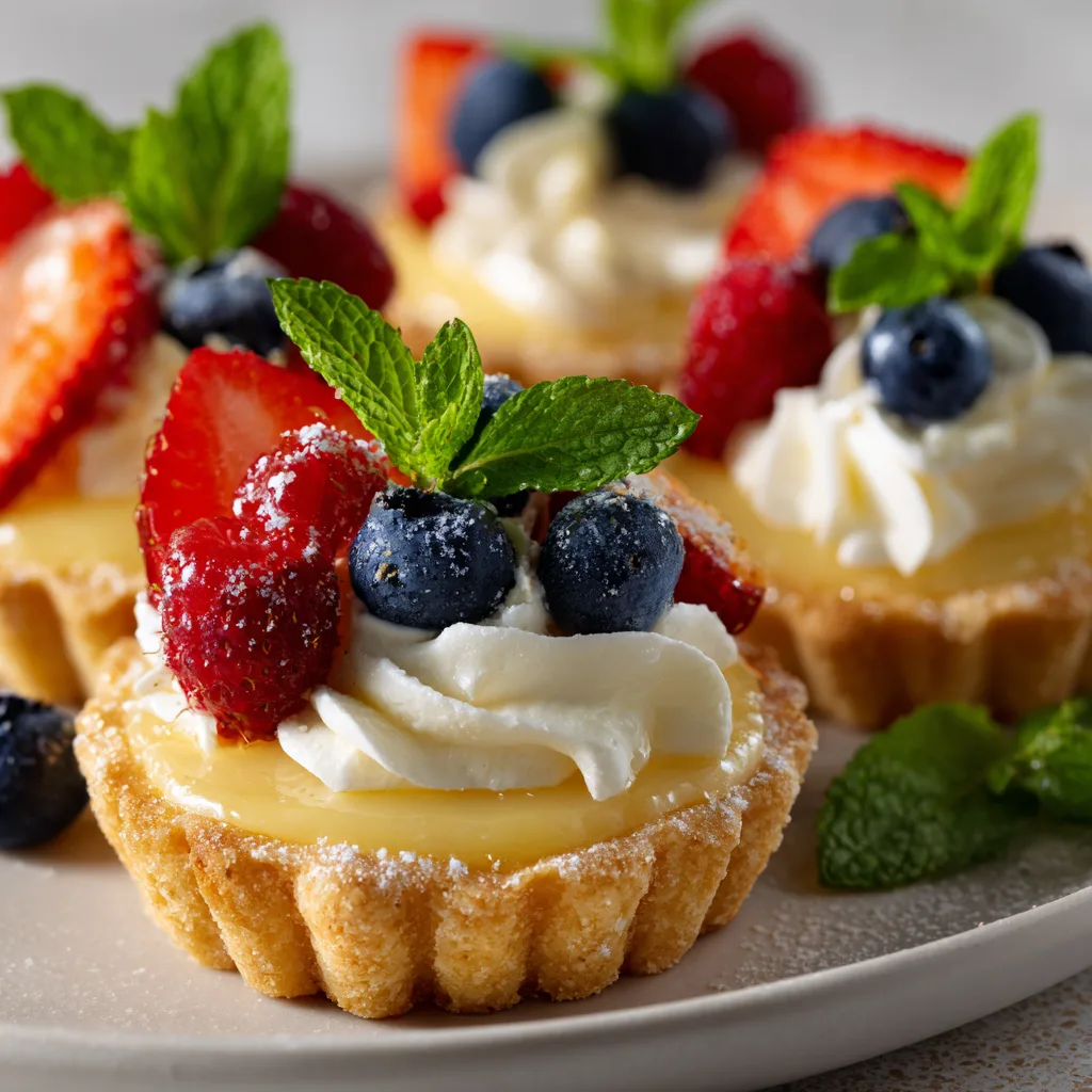 Easy Lemon Curd Tartlets | Mothers Day Baking Ideas