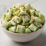 Easy Pistachio Puppy Chow (AKA Muddy Buddies)